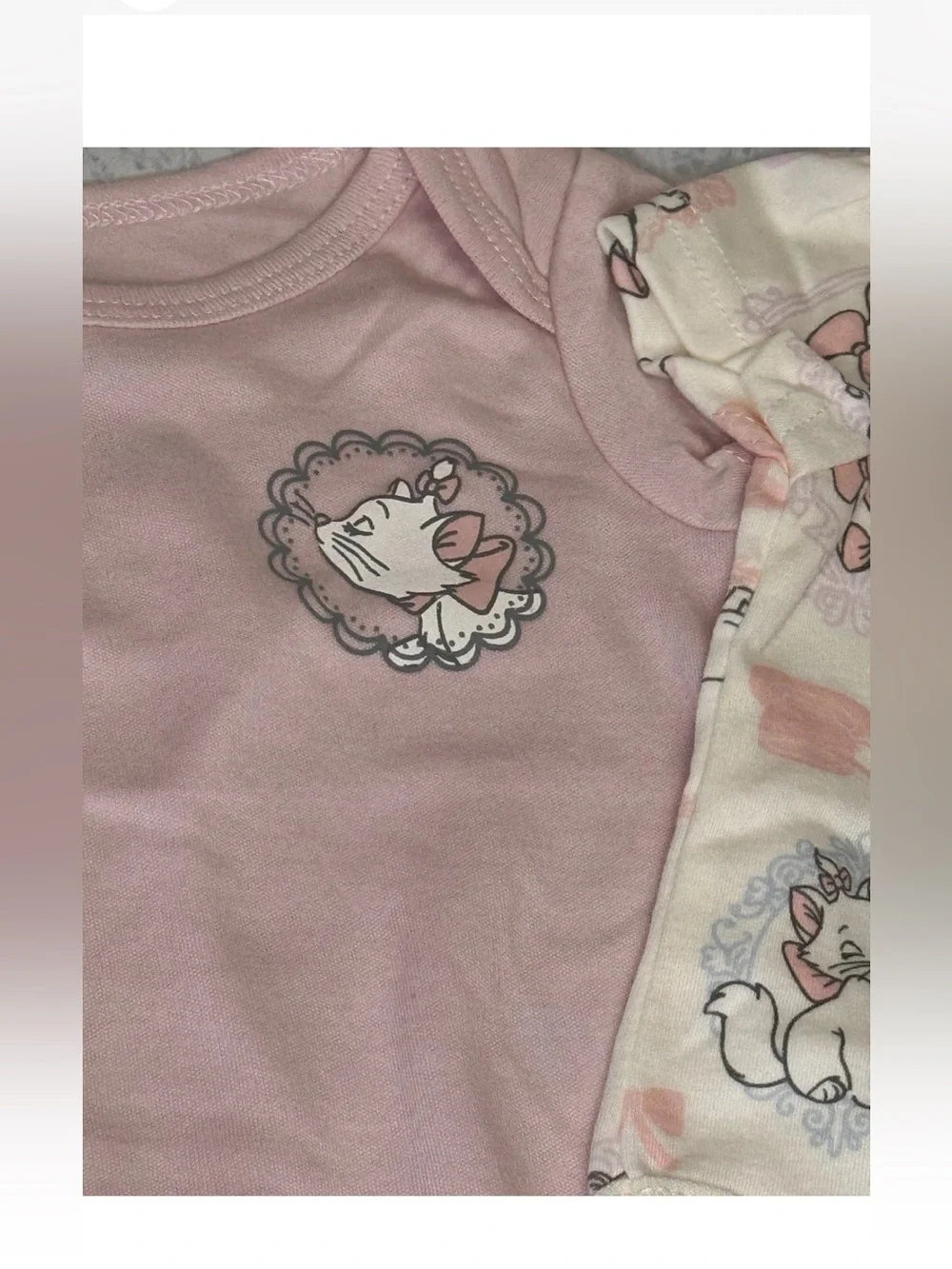 Disney The Aristocats Marie 3 Pack Infant Bodysuits